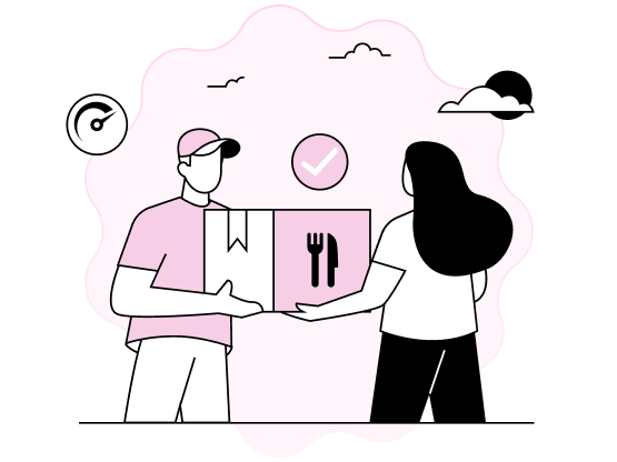 Verified delivery illustration