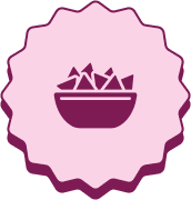 Snacks and mixers icon