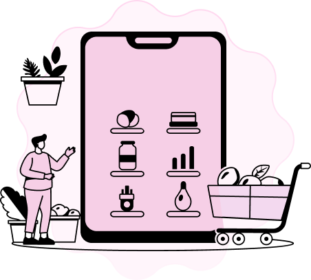 Add your items illustration